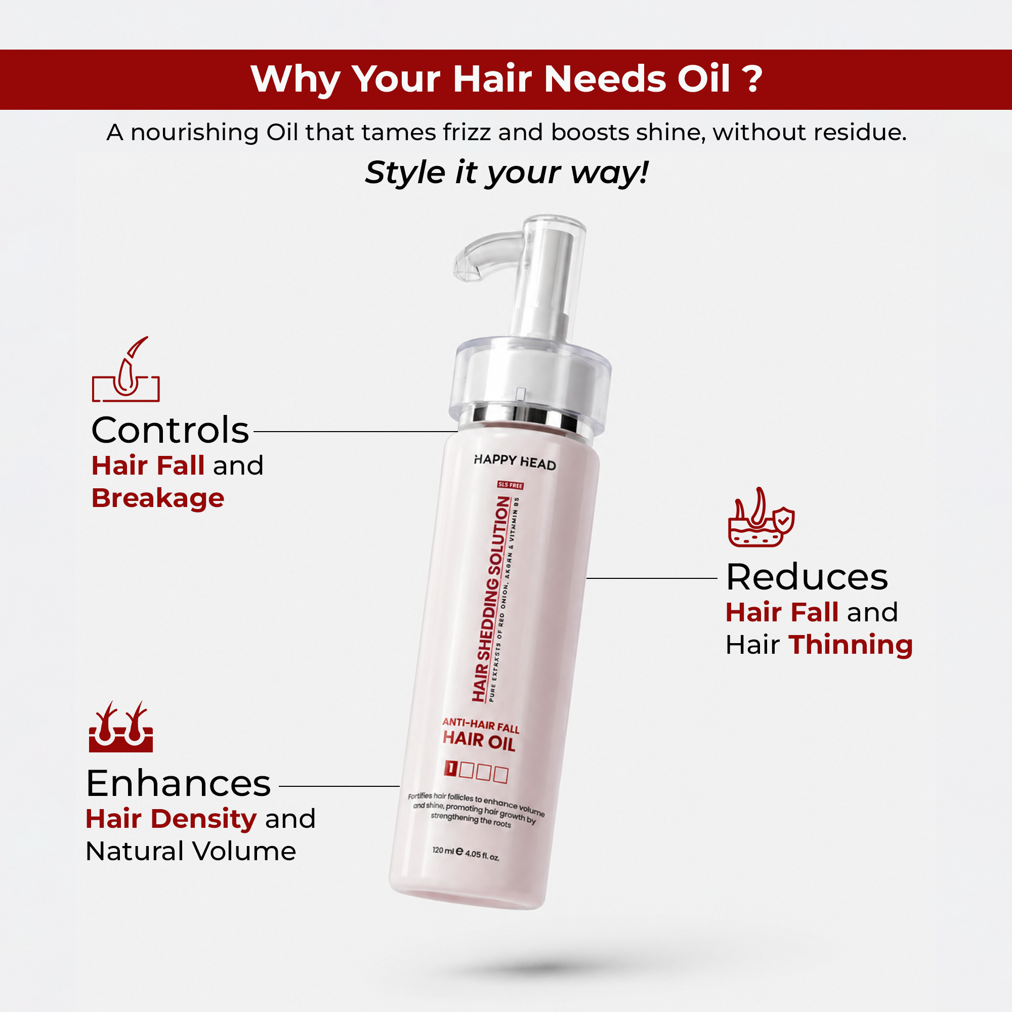 Red Onion Hair Oil