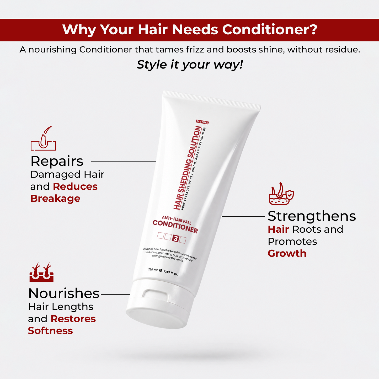 Red Onion Hair Conditioner