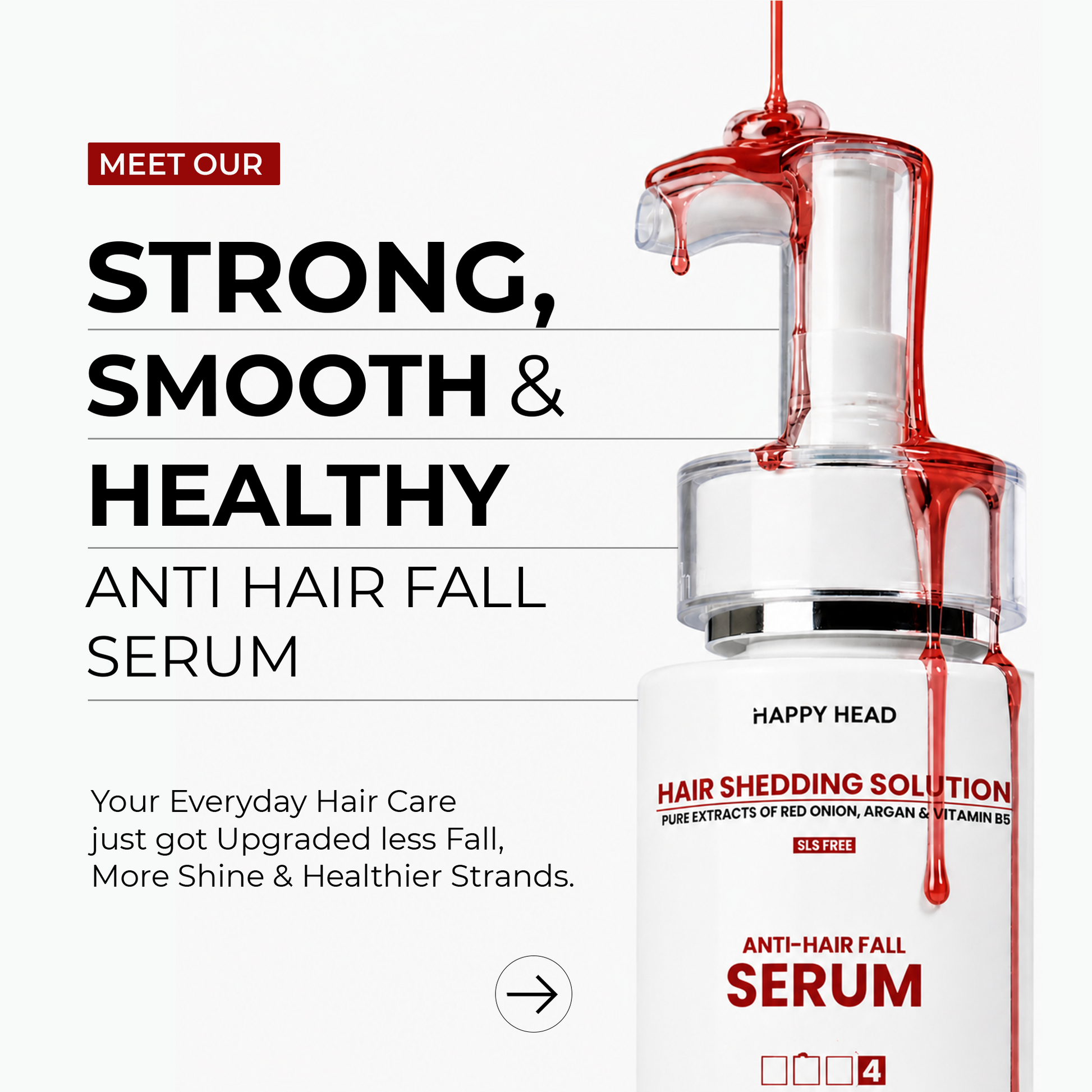 Red Onion Hair Serum for Hair Growth Pakistan